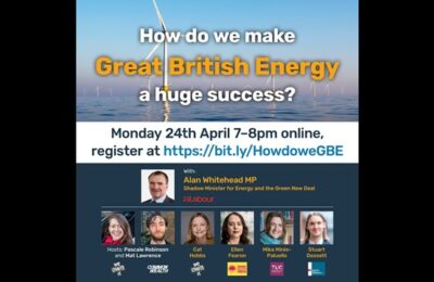 Great British Energy – a significant step forward – perhaps
