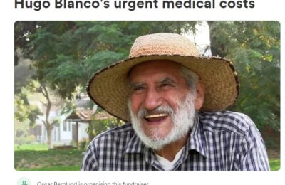 An appeal for Hugo Blanco